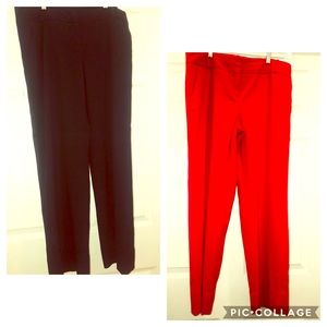2️⃣🔴⚫️ The Limited Wide leg Dress Pants, Size 12.